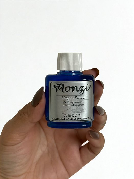 Limpa Prata Original Monzí Pequeno 35ml