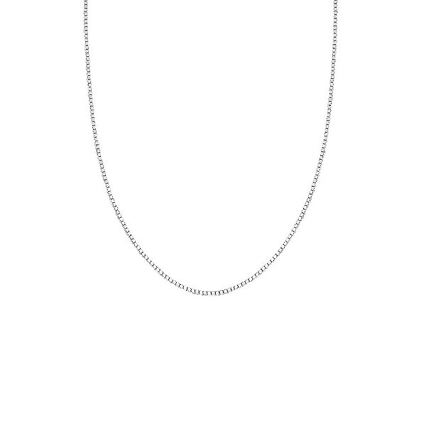 Corrente Veneziana V15 Prata 925 45cm Clássica