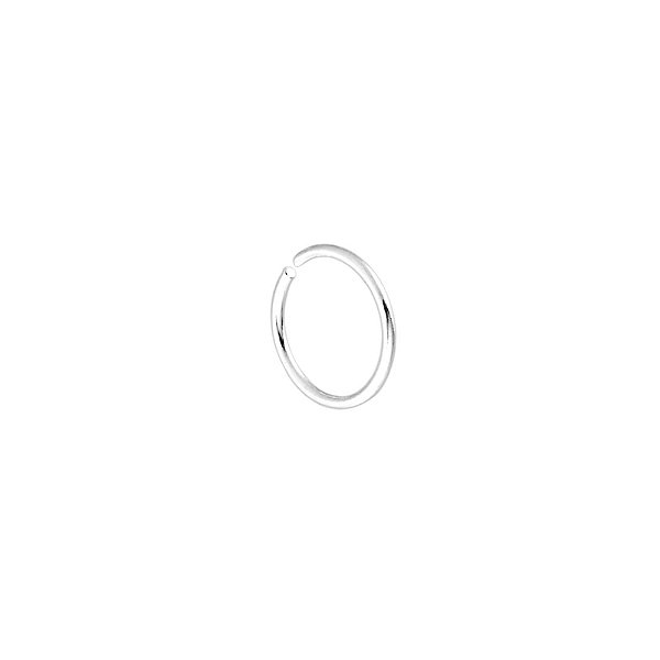 Piercing de Nariz Argola Prata 925 Minimalista Pure
