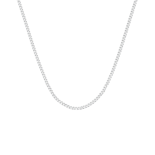Corrente Masculina Grumet 2mm Prata 925 Legítima 70cm Essencial Man