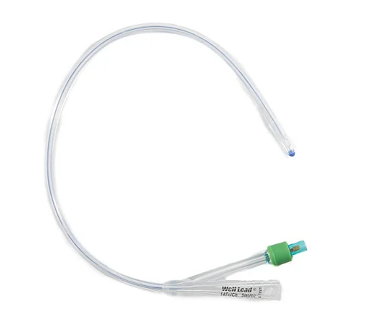 Sonda Foley 2 vias Nr.24 Silicone - Well Lead - Balão 30ml