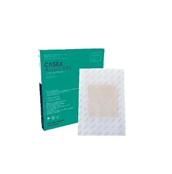 Curativo de Alginato de Cálcio e Sódio - Casex - 10cm x 20cm unidade