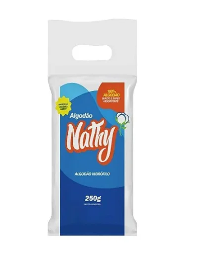 Algodão Hidrófilo - Nathy - 250g
