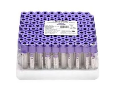 Tubo Edta a Vácuo Labor Import - Plástico 2ml  C/ 100 Unid - Edta K2