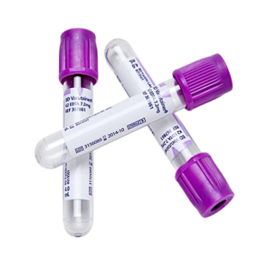 Tubo Edta K para Coleta (Vacutainer) - BD - 10ml C/ 100 Unid