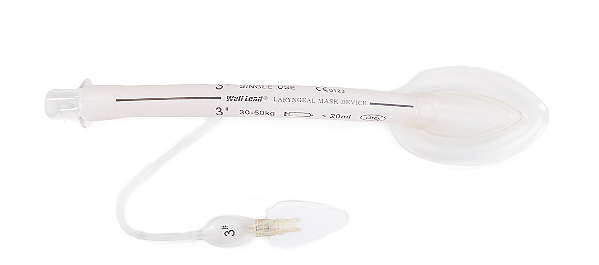 Sonda Máscara Laríngea PVC Descartável - Well lead - Nº 3.0