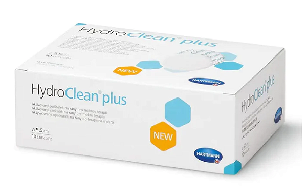 Curativo Hidro - Responsivo PHMB 5 x 5cm Hydroclean Plus / Unid - Hartmann