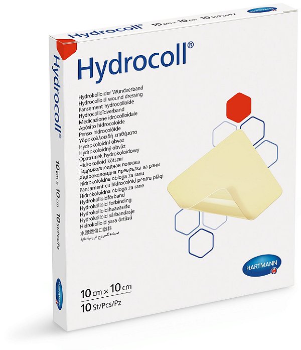 Curativo Hidrocolóide - Hartmann - 20 x 20cm Hydrocoll Unid