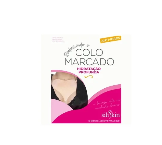 Adesivo Anti Rugas Hidratação Profunda Colo em Silicone (unid) - Siliskin