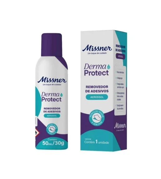 Removerdor de Adesivo Aerossol Derma Protect 50ml - Missner