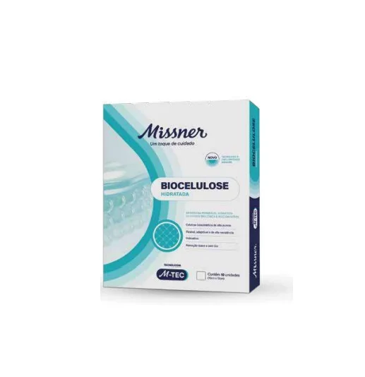 Curativo Biocelulose Hidratada M-Tec 10 x 10cm - Missner