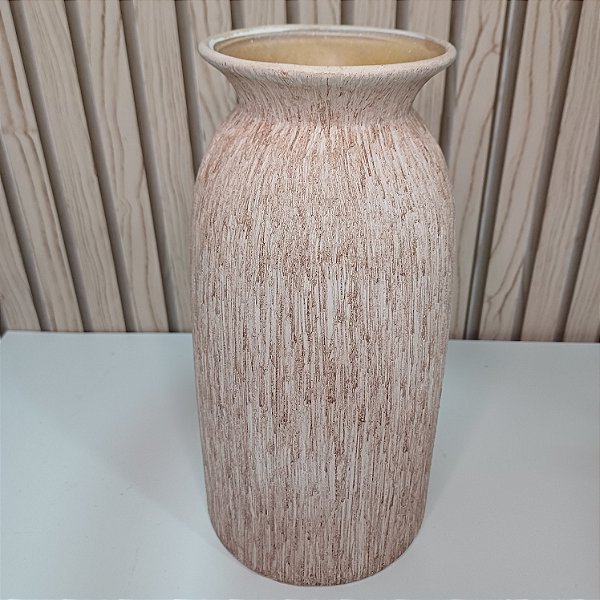 Vaso Ceramica Textura  25cm