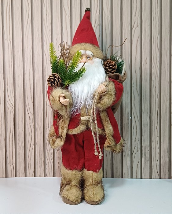 Papai Noel 45cm Vermelho