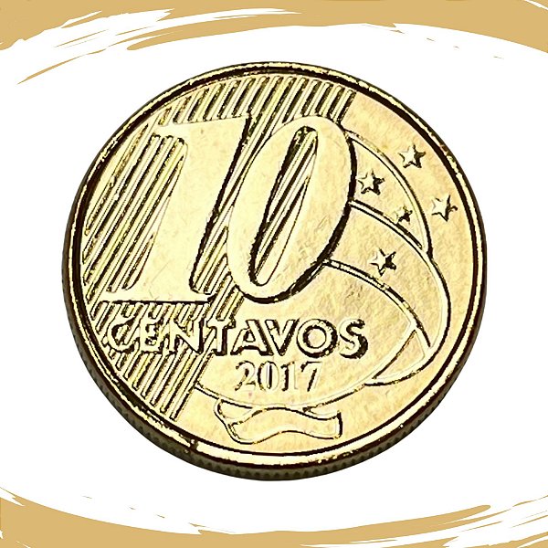 Moeda de 10 Centavos 2017 - V-510 - FC