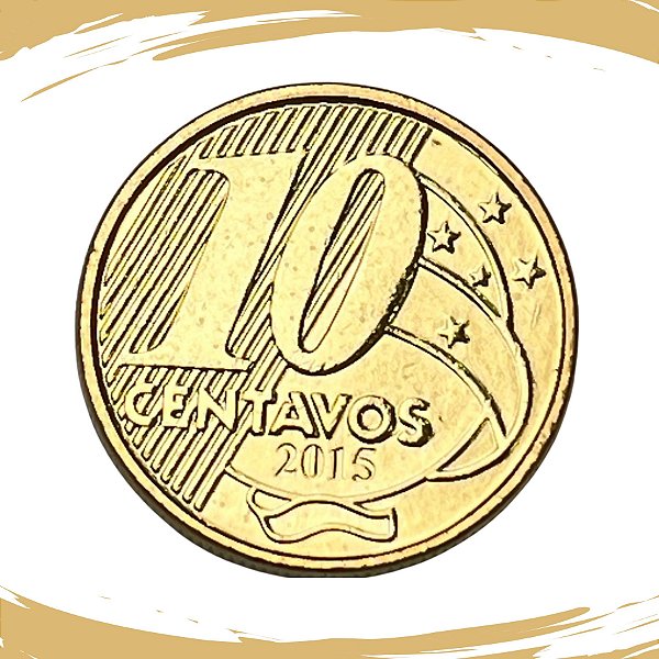 Moeda de 10 Centavos 2015 - V-508 - FC