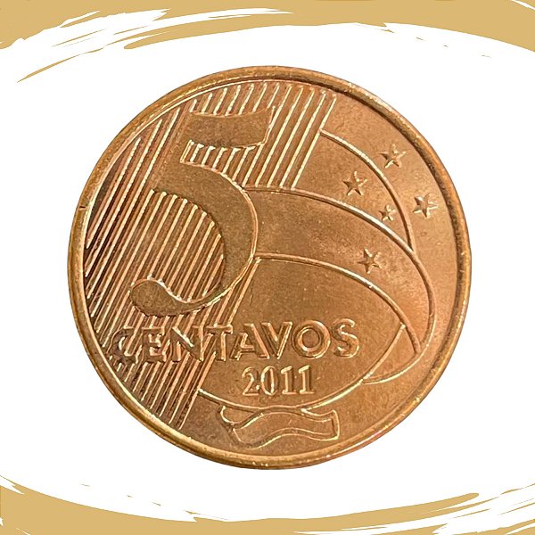 Moeda de 5 Centavos 2011 - V-477 - FC