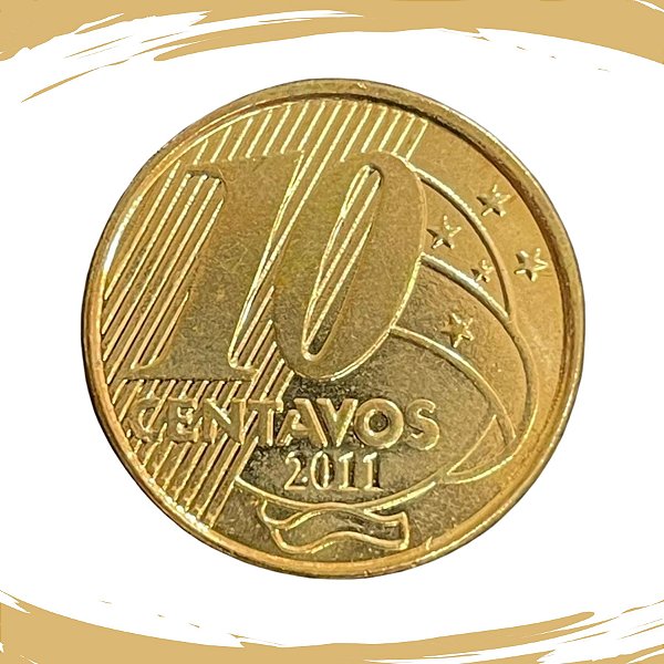 Moeda de 10 Centavos 2011 - V-504 - FC