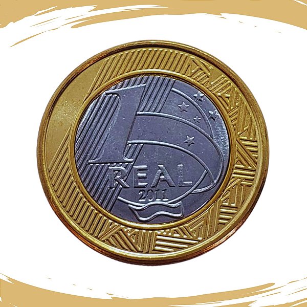 Moeda de 1 REAL 2011 - V-583 - FC