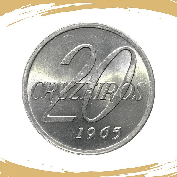 Moeda 20 Cruzeiros 1965 - V-285 - FC