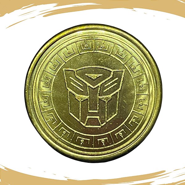 Transformers - Medalhão Original Universal Studios - Emblema Auto Bots - FC