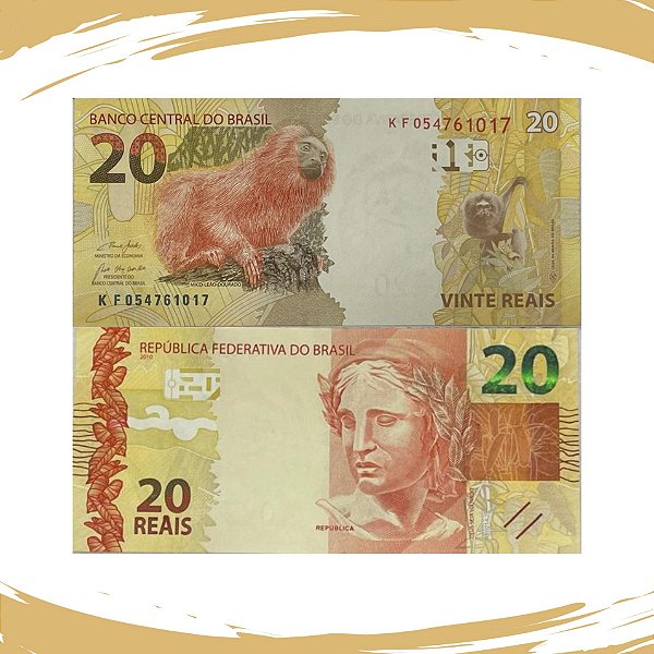 Cédula Do Brasil - 20 Reais 2022 C-355 - KF - 2ª Familia - FE