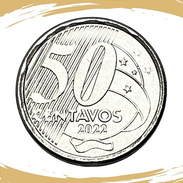 Moeda de 25 Centavos 2022 - V-542 - FC