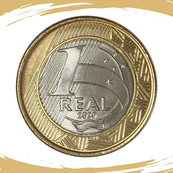 Moeda de 1 REAL 2020 - V-592 - FC