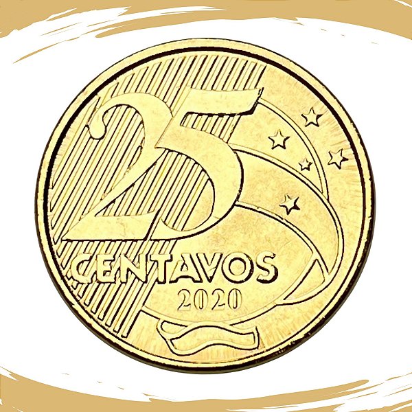 Moeda de 25 Centavos 2020 - V-540 - FC