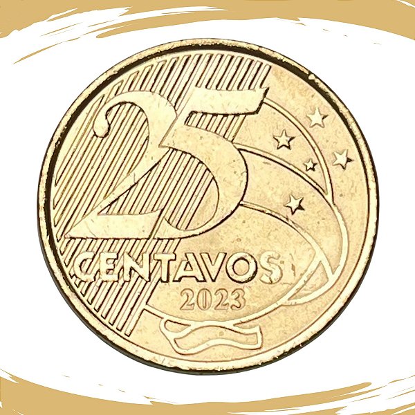 Moeda de 25 Centavos 2023 - V-543 - FC
