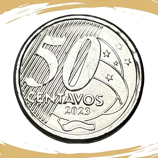 Moeda de 50 Centavos 2023 - V-568 - FC