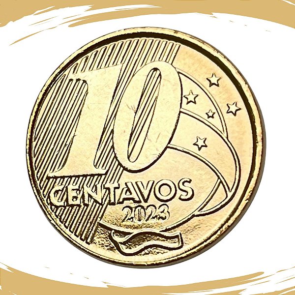 Moeda de 10 Centavos 2023 - V-516 - FC