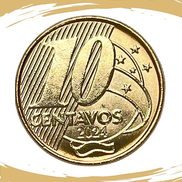 Moeda de 10 Centavos 2024 - V-517 - FC