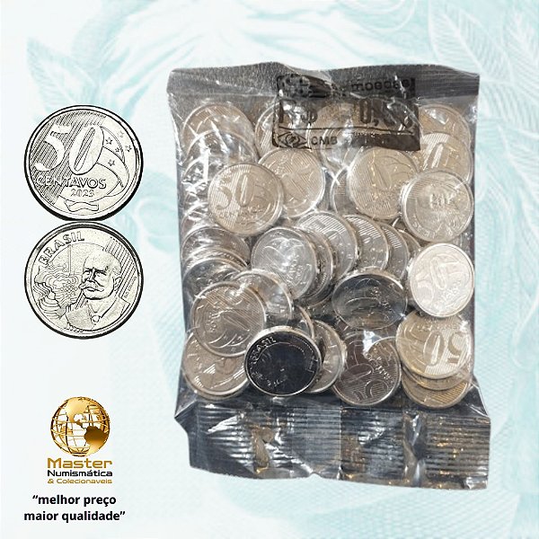 Sachê Lacrado 50 Centavos 2023 - V-568 - 50 Moedas FC