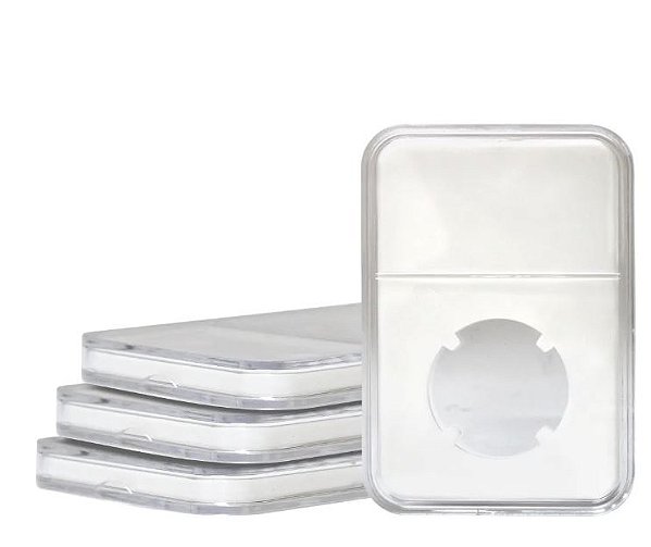 Promoção - Capsula Slab PCCB - 27.0 mm para Moedas de 1 Real da 2ª familia.