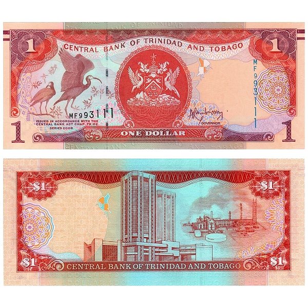 Trinidade e Tobago - Cédula de 1 Dollar 2006 - P-46a - FE