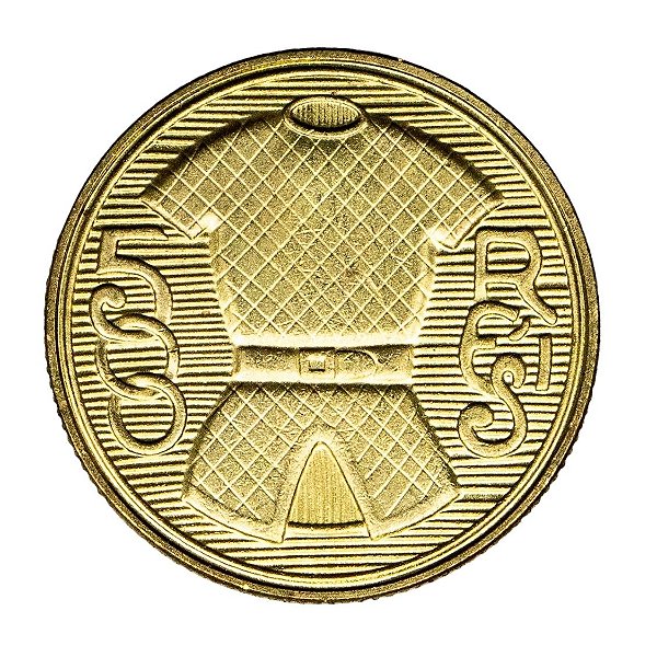 Réplica da Moeda 500 Réis 1932 - Vicentina - FC