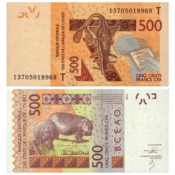 Togo - Cédula de 500 Francs CFA 2013 - P-819Tb - FE