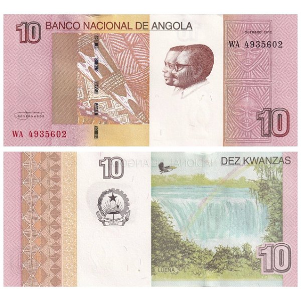 Angola - Cédula de 10 Kwanzas 2012 - P-151Ba - FE