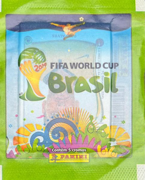 Copa 2014 - Envelope (Pacotinho) Lacrado da Copa 2014 no Brasil - Raro - Original Panini
