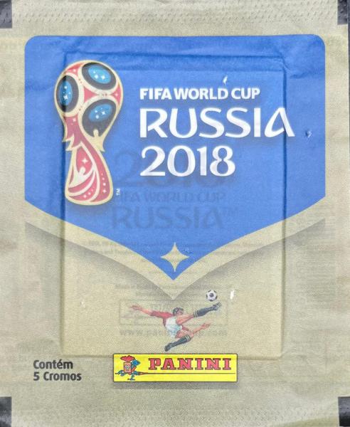 Copa 2018 - Envelope (Pacotinho) Lacrado da Copa 2018 na Russia - Original Panini