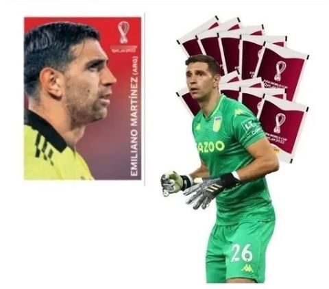 Figurinha Coca Cola C2 - Emiliano Martinez (MEX) - Álbum da Copa 2022 - Original Panini