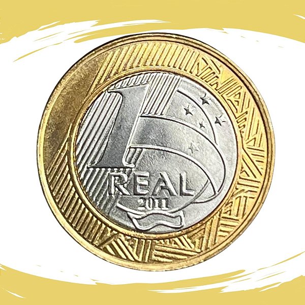 Moeda de 1 REAL 2011 - RARA - V-583 - FC