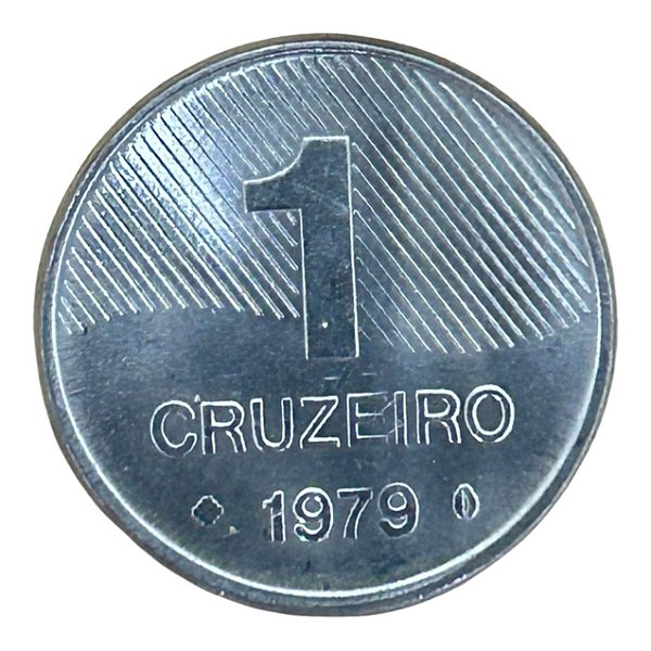 Moeda de 1 Cruzeiro 1979 - V-342 - Flor de Cunho