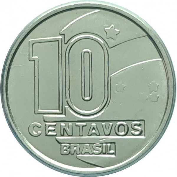 Promoção - Moeda de 10 Centavos 1989 - V-408 - Garimpeiro - Aço Inox - Flor de Cunho