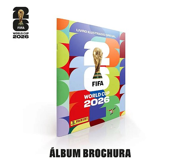Copa Do Mundo 2026 - Álbum Capa Mole (Brochura) - FIFA WORLD CUP 2026 - Pronta entrega