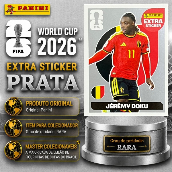 2026 Extra Legend PRATA - Jeremy Doku (Bélgica) | Master - Master