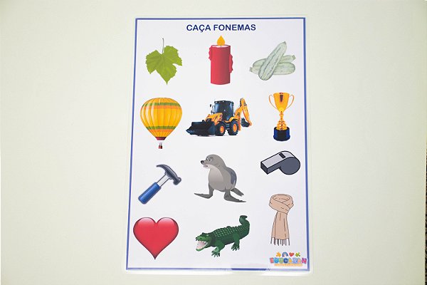 Caça Fonemas - Jogo Educativo
