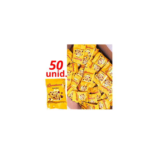 COOKIES ORIGINAL 10g BAUDUCCO - KIT 50 UN