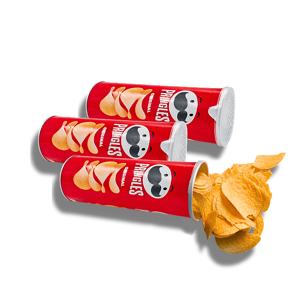 BATATA PRINGLES ORIGINAL 104G - KIT 3 UNIDADES