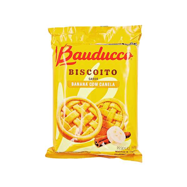 BISCOITO BANANA c/ CANELA BAUDUCCO 354g